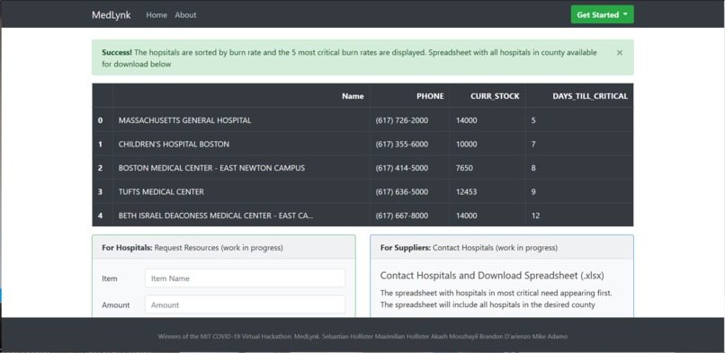 Team 17_MedLynk – screenshot 2