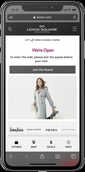 Team 70_Online Queuing System to Maintain Social Distancing​ – screenshot 2