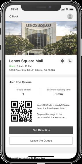 Team 70_Online Queuing System to Maintain Social Distancing​ – screenshot 8