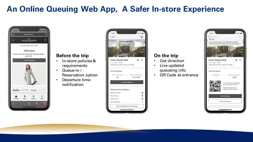 Team 70_Online Queuing System to Maintain Social Distancing​ – screenshot 10