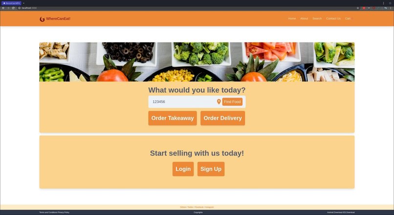 WhereCanEat! – screenshot 2