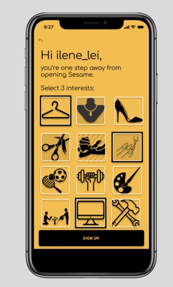 Team 39_Sesame Mobile App – screenshot 5