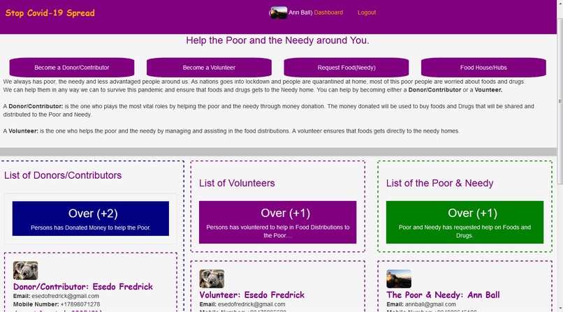 Stop Covid-19 Spread – screenshot 1