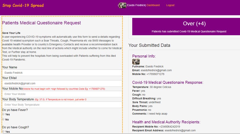 Stop Covid-19 Spread – screenshot 4