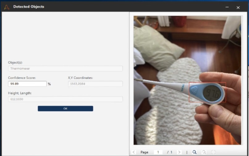 Custom on-prem Object Detection of Medical Devices with RPA – screenshot 4