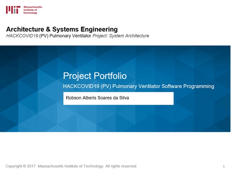 HACKCOVID19 (PV) Pulmonary Ventilator Software Programming – screenshot 1