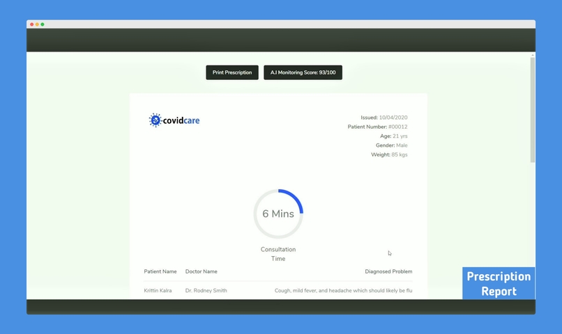 CovidCare - A.I powered Digital Hospital & Laboratory – screenshot 2