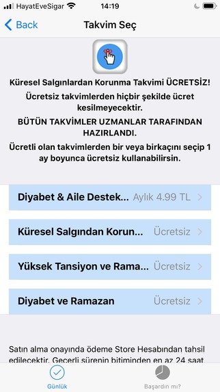 PlanPiri: Akıllı Sağlık Takvimleri  – screenshot 11