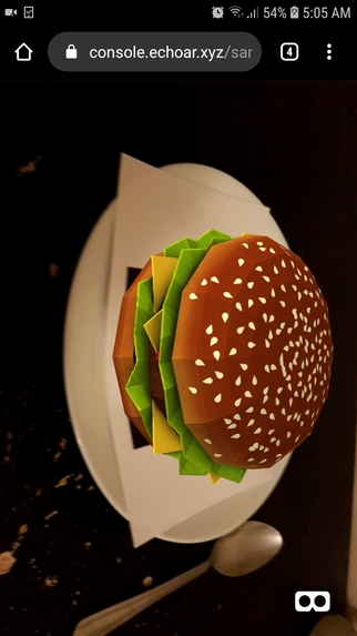 ARFoods – screenshot 2