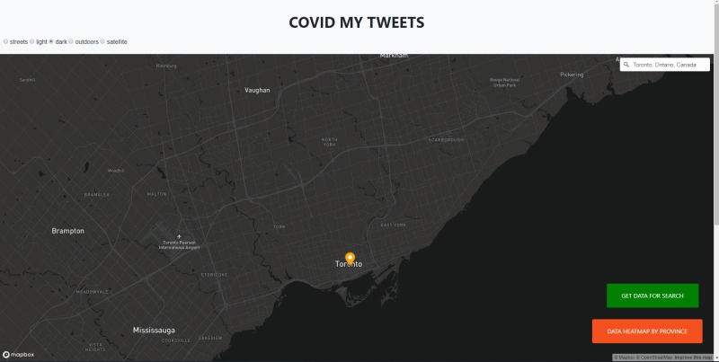 COVID My Tweets – screenshot 3