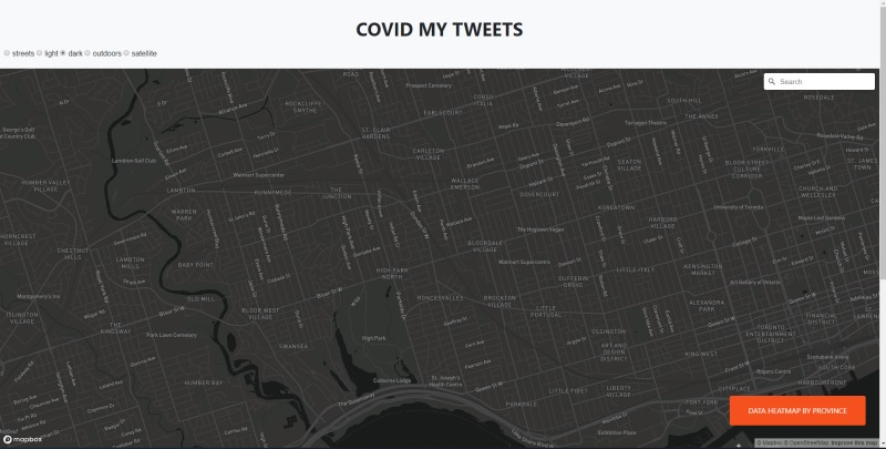 COVID My Tweets – screenshot 4