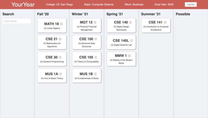 YourYear – screenshot 2