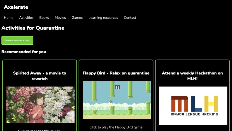 Axelerate – screenshot 4