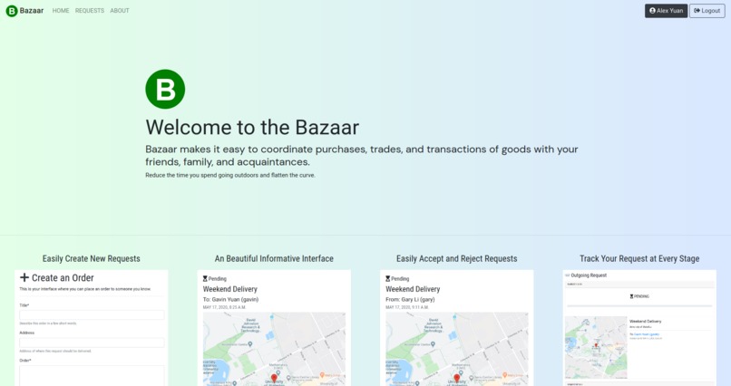 Bazaar – screenshot 1