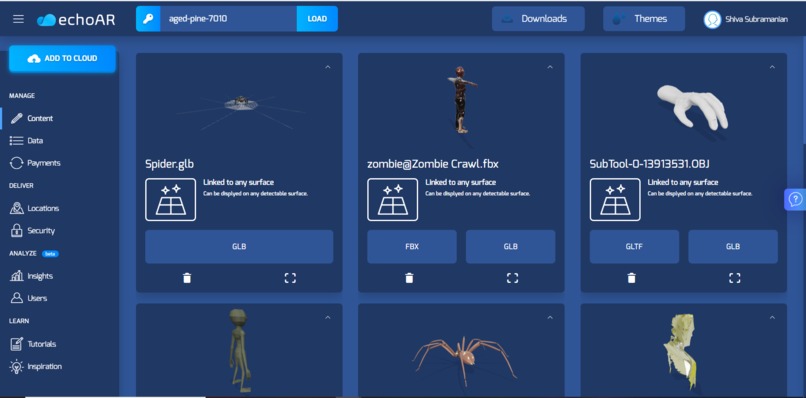 echoAR Haunted Maze – screenshot 1