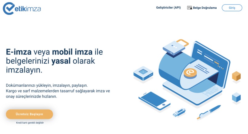etikimza – screenshot 1