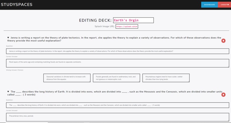 .studyspaces – screenshot 2