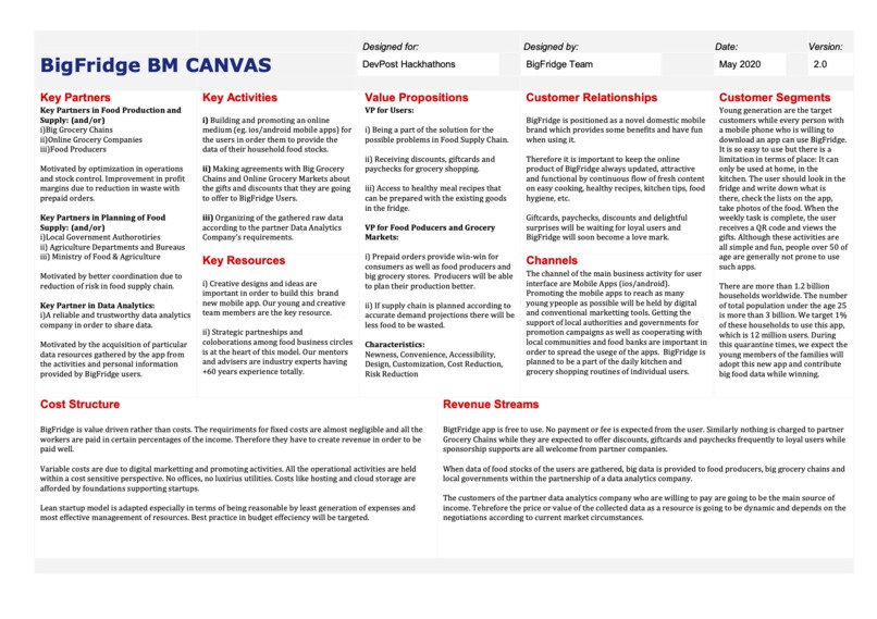 BigFridge - Big Data of Food – screenshot 2
