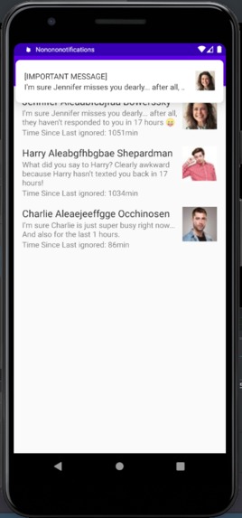 Nonononotifications – screenshot 2