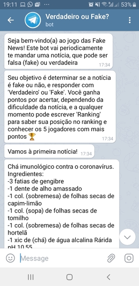 Verdadeiro ou Fake – screenshot 5