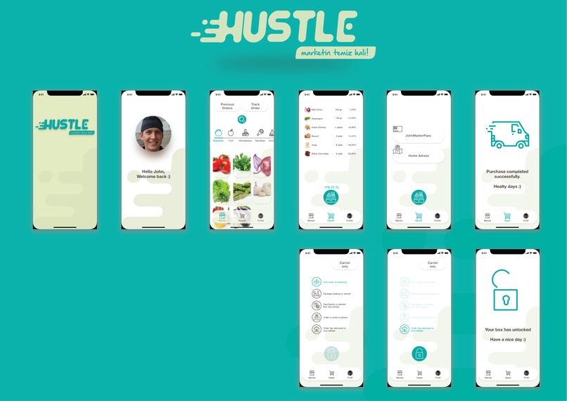 Hustle - Steril alışveriş sistemi  – screenshot 8