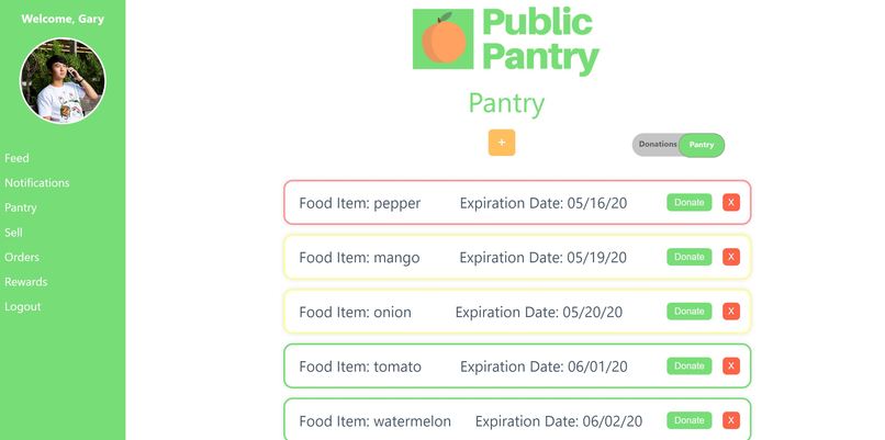 Public Pantry – screenshot 5