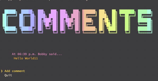 npm website – screenshot 1