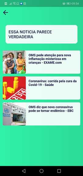 Fareja fatos: o seu farejador de notícias falsas – screenshot 4