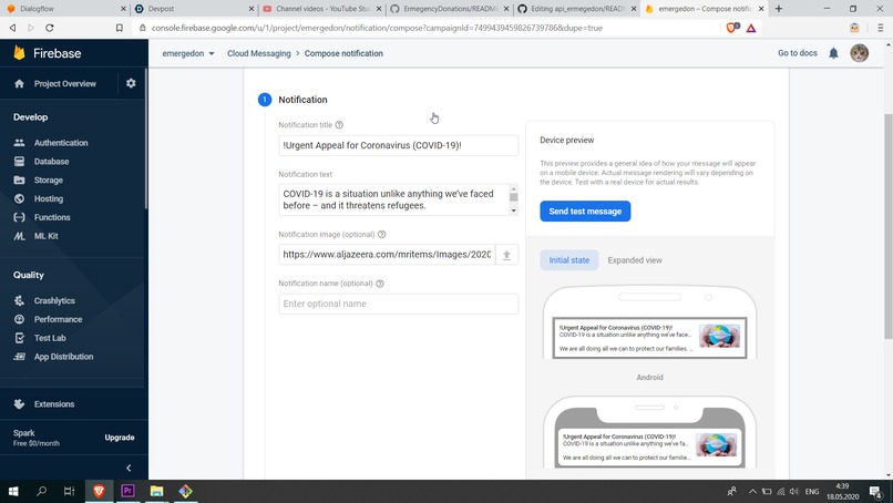 Emergency Donations – screenshot 3