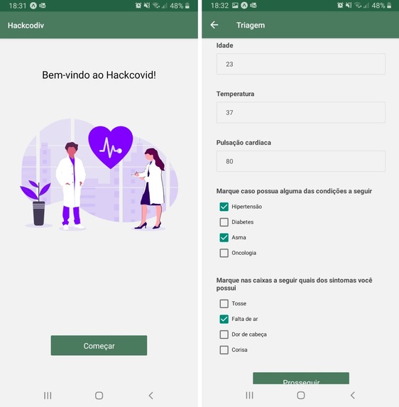 CovidCheck – screenshot 3