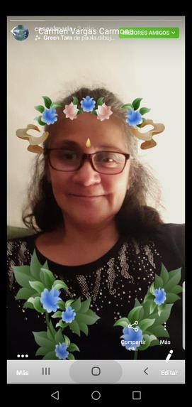 IG and FB filter - Goddess Green Tara – screenshot 4