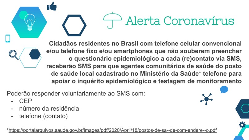 Campanha "Alerta Coronavírus" – screenshot 5