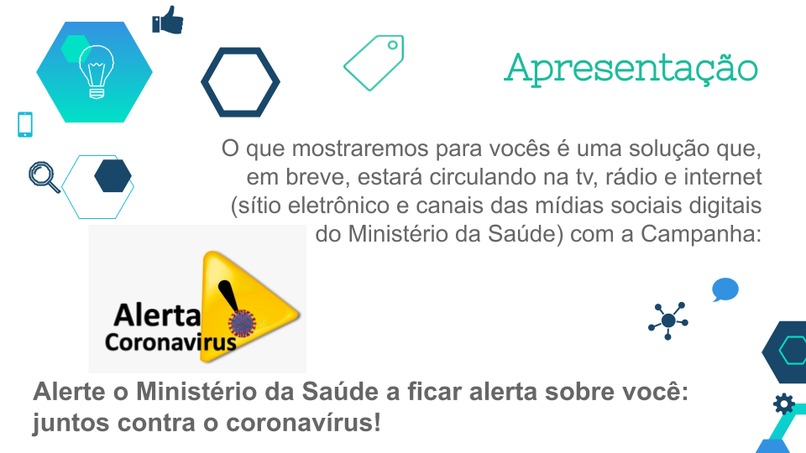 Campanha "Alerta Coronavírus" – screenshot 1