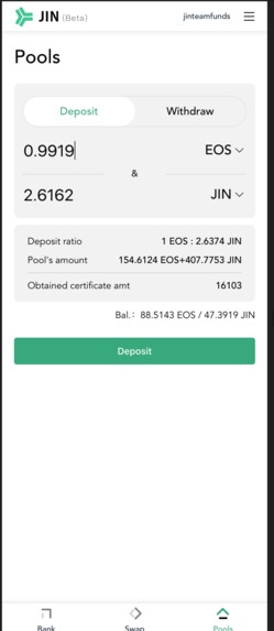 JIN Network – screenshot 5