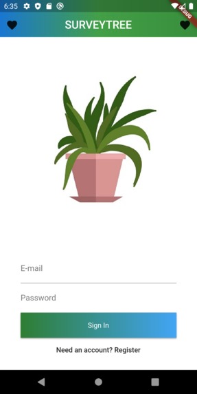 SurveryTree – screenshot 1