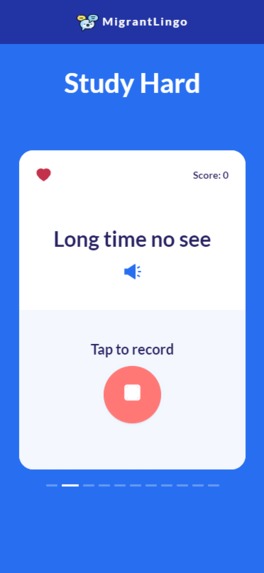 MigrantLingo – screenshot 1