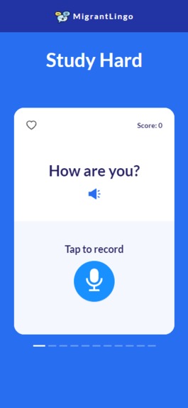 MigrantLingo – screenshot 2