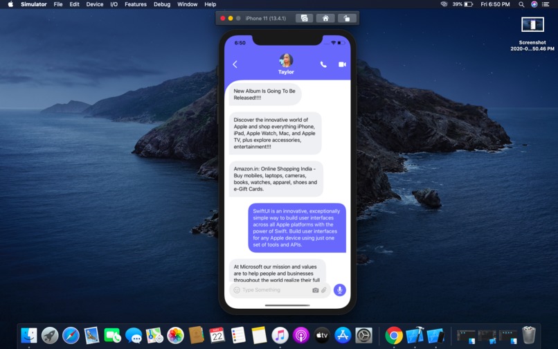 Chat – screenshot 2