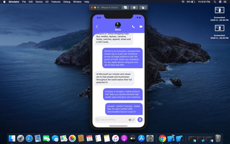 Chat – screenshot 3