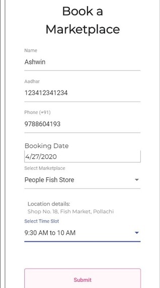 Covid-19 Marketplace – screenshot 3
