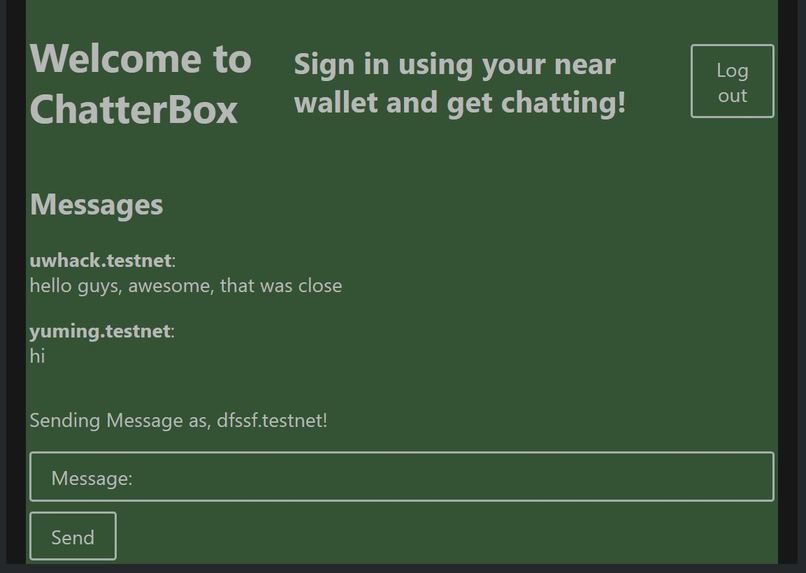 ChatterBox – screenshot 2