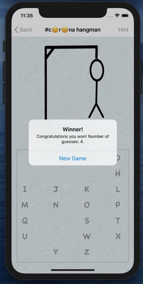 Corona Hangman – screenshot 3