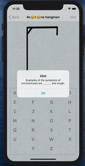 Corona Hangman – screenshot 2