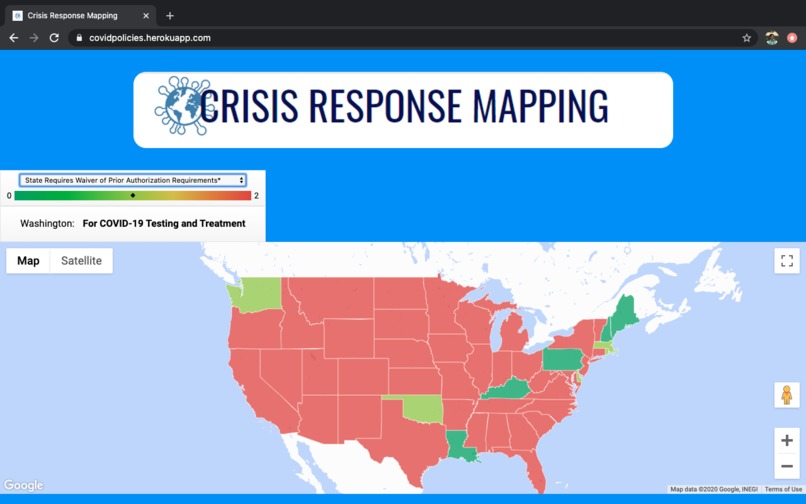 Crisis Response Mapping – screenshot 1