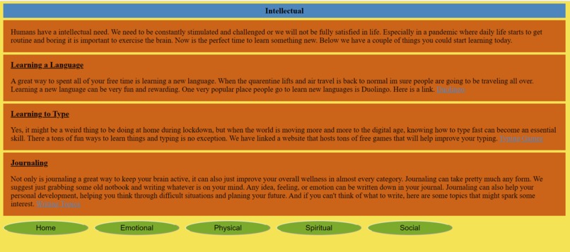 Wellness-19 – screenshot 3