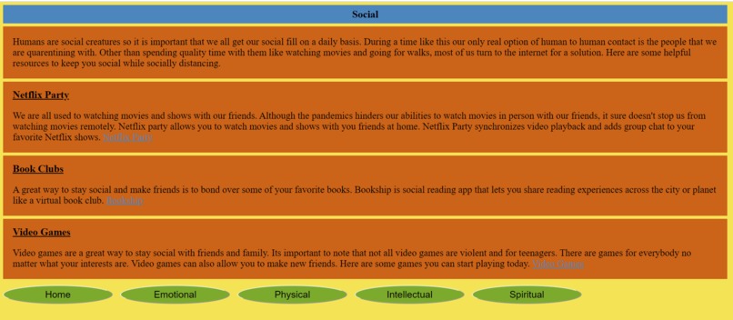 Wellness-19 – screenshot 5