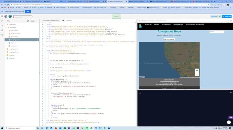 Anonymous Hope Platform - Team #17 – screenshot 2