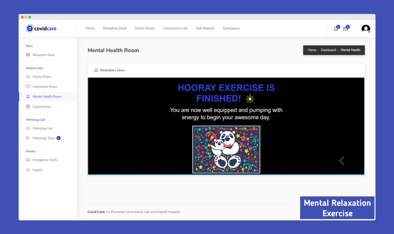 CovidCare - A.I powered Digital Hospital & Laboratory – screenshot 7