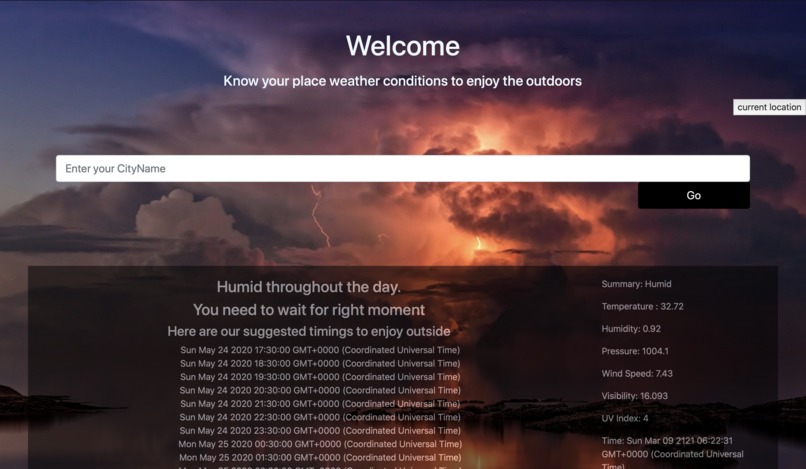 Weather Info – screenshot 1