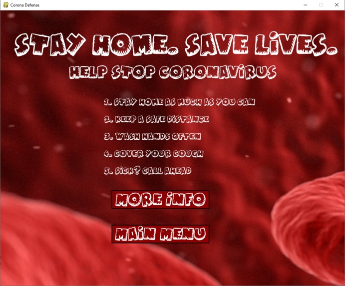 Covid-19 Defense – screenshot 2